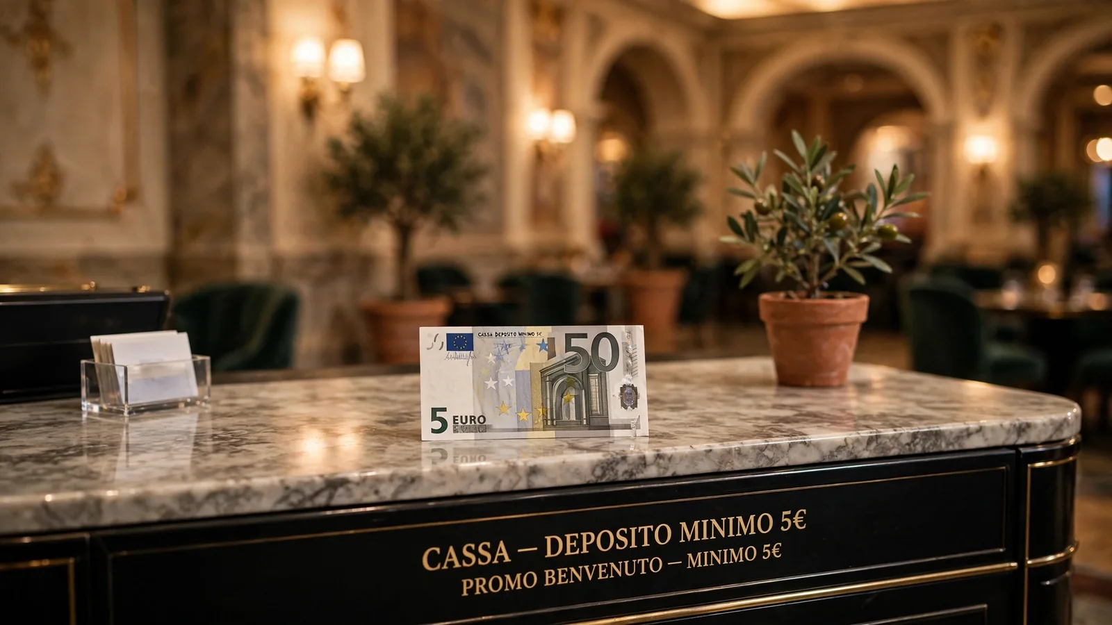 Casinò non AAMS con deposito minimo di 5 euro