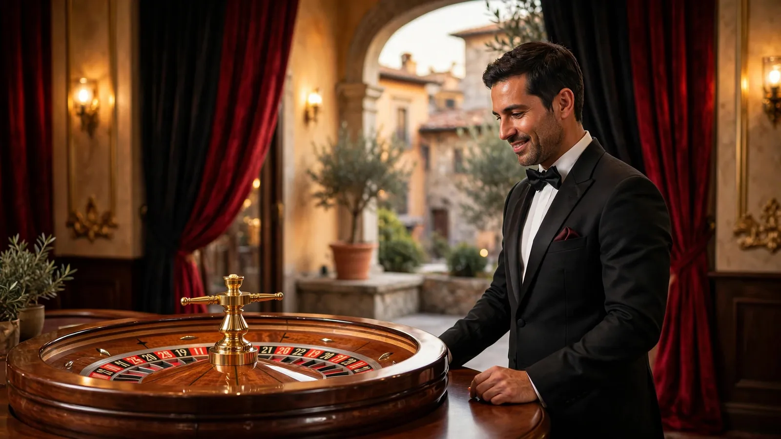 Roulette dal vivo in Italia con croupier italiani